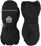 Hestra Kinder Woll Terry Handschuhe (Größe 5, schwarz)