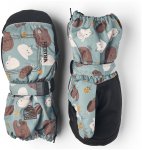 Hestra Kinder Zip Handschuhe (Größe 3, tuerkis)