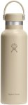 Hydro Flask 21oz Standard Flex Cap Isolierflasche (Größe 0.621L, beige)
