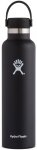 Hydro Flask 24oz Standard Flex Cap Isolierflasche (Größe 0.71L, schwarz)