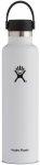 Hydro Flask 24oz Standard Flex Cap Isolierflasche (Größe 0.71L, weiss)