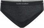 Icebreaker Damen 125 Cool-Lite Sprite Hipster Unterhose (Größe L, schwarz)