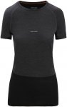 Icebreaker Damen 125 ZoneKnit Crew T-Shirt (Größe S, grau)