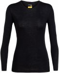 Icebreaker Damen 175 Everyday Longsleeve (Größe XL, schwarz)