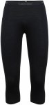 Icebreaker Damen 200 Oasis 3/4 Hose (Größe XS, schwarz)