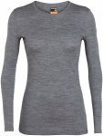 Icebreaker Damen 200 Oasis Longsleeve (Größe XS, grau)
