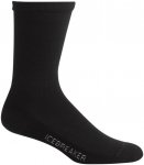 Icebreaker Damen Lifestyle Crew Socken (Größe 41 , schwarz)