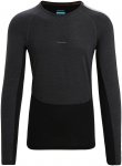 Icebreaker Herren 125 ZoneKnit Crew Longsleeve (Größe XXL, grau)