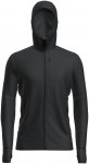 Icebreaker Herren 260 Quantum IV Hoodie Jacke (Größe XXL, schwarz)