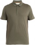 Icebreaker Herren Tech Lite III Polo T-Shirt (Größe S, gruen)