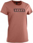 ION Damen Logo DR SS Radtrikot (Größe XS, rot)