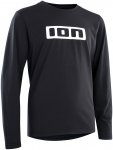 ION Kinder Logo DR LS Radtrikot (Größe 152, schwarz)