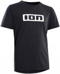 ION Kinder Logo DR SS Radtrikot (Größe 140, schwarz)