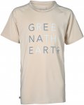 Isbjörn of Sweden Kinder Green@Heart T-Shirt (Größe 134 , beige)