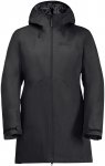 Jack Wolfskin Damen Heidelstein Ins Mantel (Größe XS, schwarz)