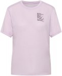 Jack Wolfskin Damen Vonnan Graphic T-Shirt (Größe XL, lila)
