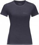Jack Wolfskin Damen Vonnan T-Shirt (Größe XS, grau)