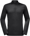 Jack Wolfskin Herren Sky Thermal HZ Longsleeve (Größe S, schwarz)