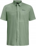 Jack Wolfskin Herren Vandra Hemd (Größe M, gruen)