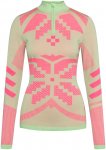 Kari Traa Damen Faith Half Zip Longsleeve (Größe XS, gruen)