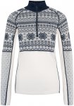 Kari Traa Damen Vilma Half Zip Longsleeve (Größe S, weiss)