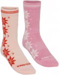 Kari Traa Damen Vinst Wool Socken 2er Pack (Größe 39 , rosa)