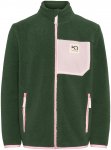 Kari Traa Kinder Røthe Fleece Jacke (Größe 128, gruen)