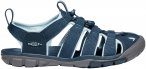 Keen Damen Clearwater CNX Sandale (Größe 38.5, blau)