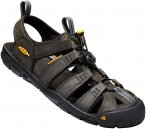 Keen Herren Clearwater CNX Leather Sandale (Größe 42, schwarz)