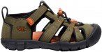 Keen Kinder Seacamp II CNX Sandale (Größe 25 , oliv)
