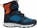 Keen Kinder Skua Winter WP Schuhe (Größe 35, blau)
