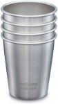 Klean Kanteen Pint Cup 4er Pack Becher (Größe 296ml, grau)