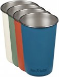 Klean Kanteen Pint Cup 4er Pack Becher (Größe 473ml, mehrfarbig)