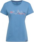 La Sportiva Damen Peaks T-Shirt (Größe XL, blau)
