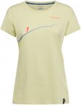 La Sportiva Damen Trail T-Shirt (Größe XS, gelb)