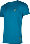 La Sportiva Herren Climbing on the Moon T-Shirt (Größe XXL, tuerkis)