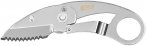 LACD Mini Shark Wave Cut Taschenmesser (Größe One Size, schwarz)