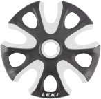 Leki Big Mountain Basket Tourenteller (Größe One Size, weiss)