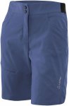 Löffler Damen Comfort Stretch Light MTB Hose kurz (Größe L, blau)