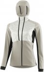 Löffler Damen Grace PL60 Hoodie Jacke (Größe L, beige)