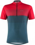 Löffler Herren Sparta Half Zip Trikot (Größe S, rot)