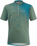 Löffler Kinder Bubbles Half Zip Trikot (Größe 128, gruen)