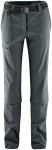 Maier Sports Damen Arolla Zip Hose (Größe S, grau)