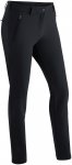 Maier Sports Damen Helga Slim Hose (Größe S, schwarz)