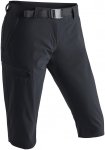 Maier Sports Damen Inara Slim Capri Hose (Größe 5XL, schwarz)