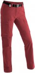 Maier Sports Damen Inara Slim Zip Hose (Größe L , rot)