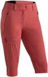 Maier Sports Damen Lulaka Capri Loop Shorts (Größe 3XL, rot)