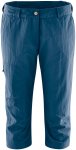 Maier Sports Damen Neckar Capri Shorts (Größe XXL, blau)