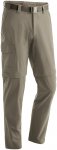 Maier Sports Herren Torid Slim Zip Hose (Größe S, beige)