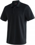 Maier Sports Herren Ulrich Polo T-Shirt (Größe S, schwarz)